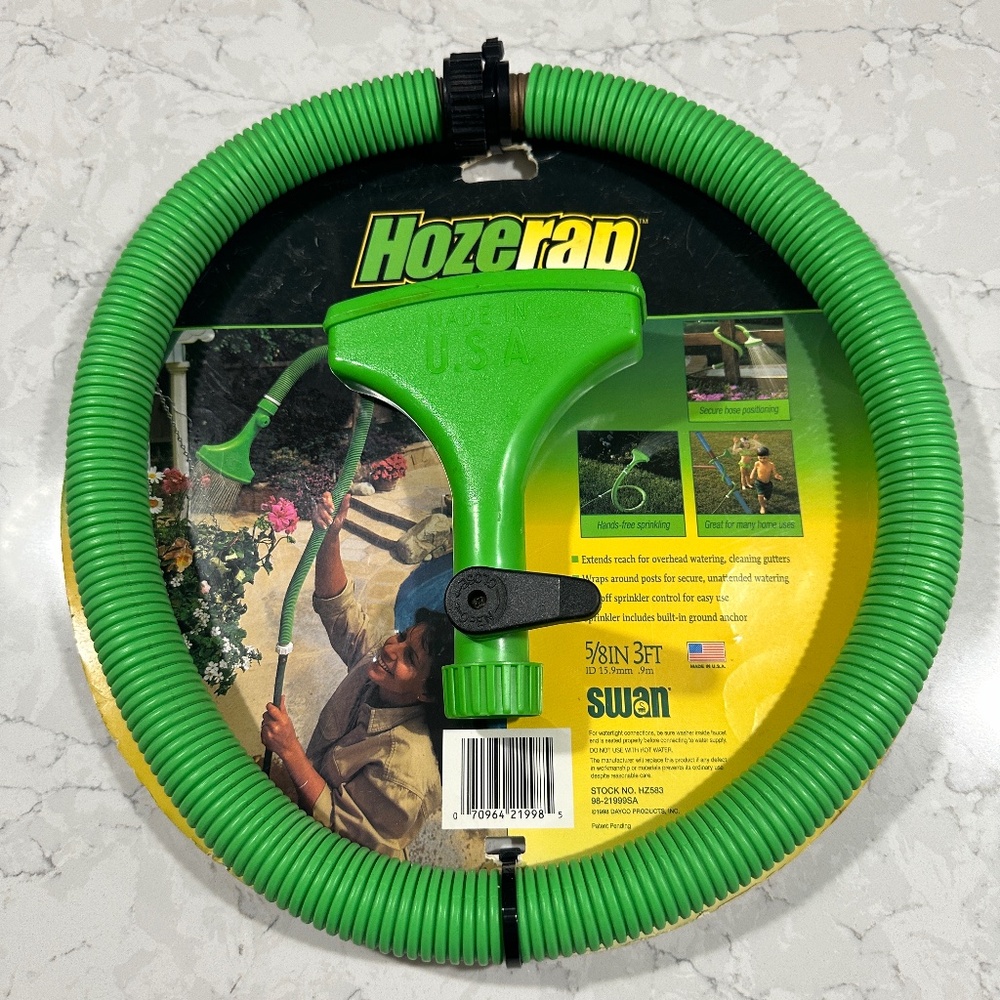 Garden Water Hose Nozzle with Great Features!  Perfect for your Patio!